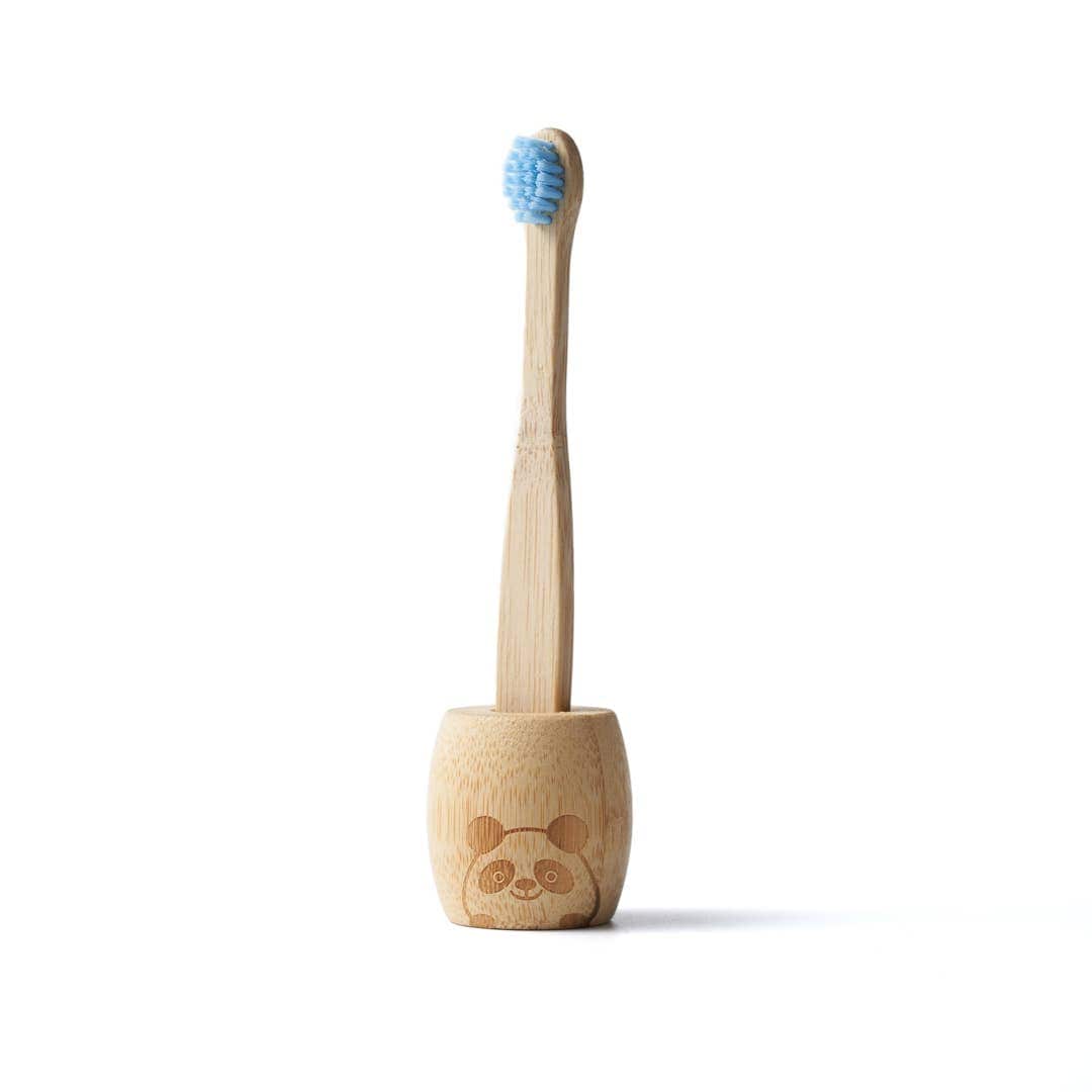 Wild & Stone Toothbrushes Children's Bamboo Toothbrush Stand - Wild & Stone