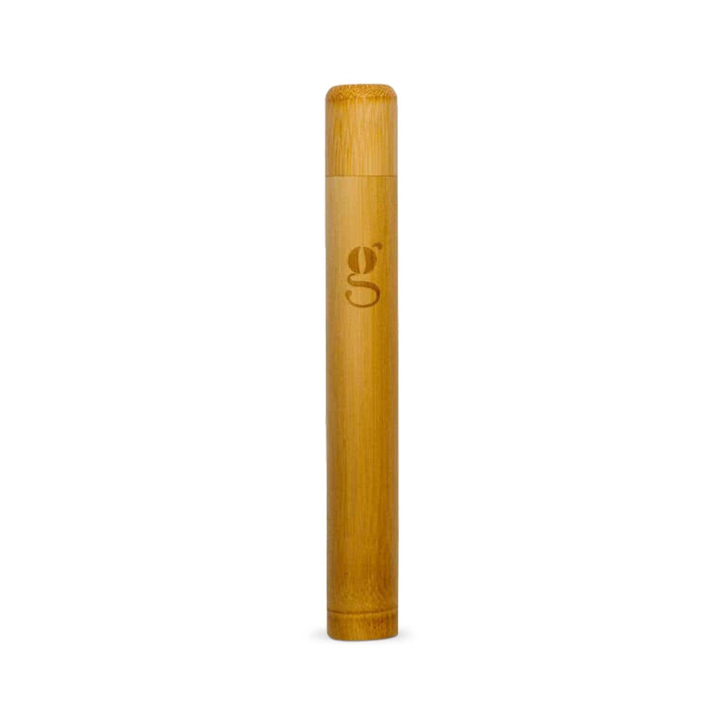 Grums Toothbrushes Grums Bamboo Toothbrush Case - 100% Biodegradable - Air Circulation - Travel Friendly