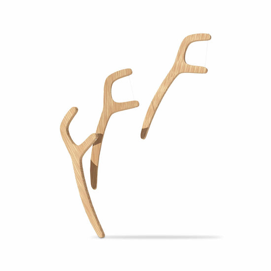 Hydrophil Toothbrushes Plastic Free Bamboo Floss Dental Picks  - Hydrophil