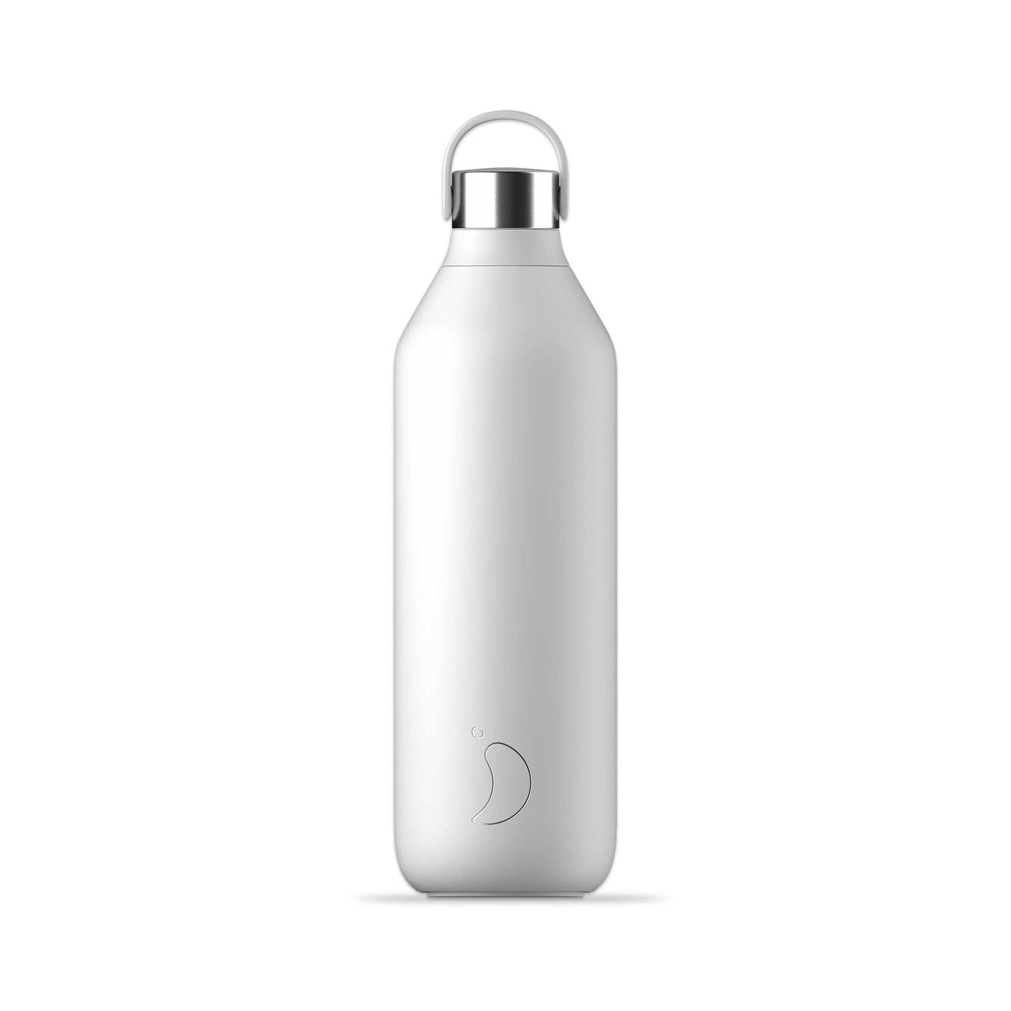 Chilly's Water Bottles Chilly's Series 2 Insulated Drinks Bottle - 1L - Arctic White