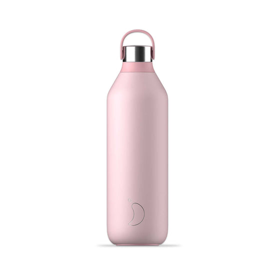 Chilly's Water Bottles Chilly's Series 2 Insulated Drinks Bottle - 1L - Blush Pink