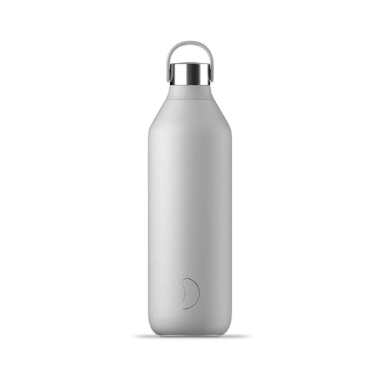 Chilly's Water Bottles Chilly's Series 2 Insulated Drinks Bottle - 1L - Granite Grey