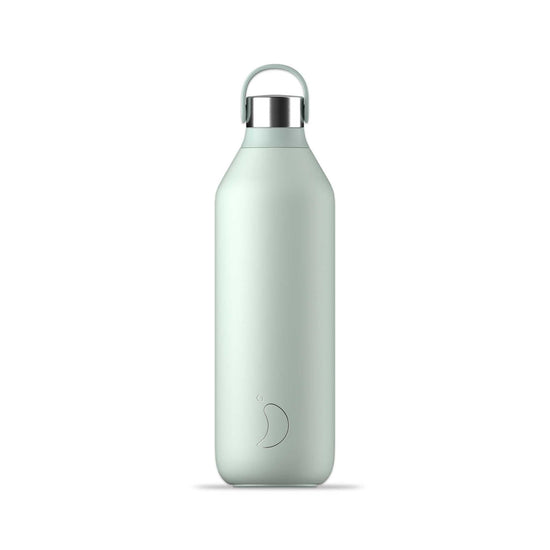Chilly's Water Bottles Chilly's Series 2 Insulated Drinks Bottle - 1L - Lichen Green