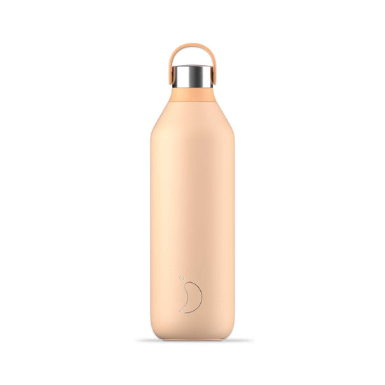 Chilly's Water Bottles Chilly's Series 2 Insulated Drinks Bottle - 1L - Peach Orange