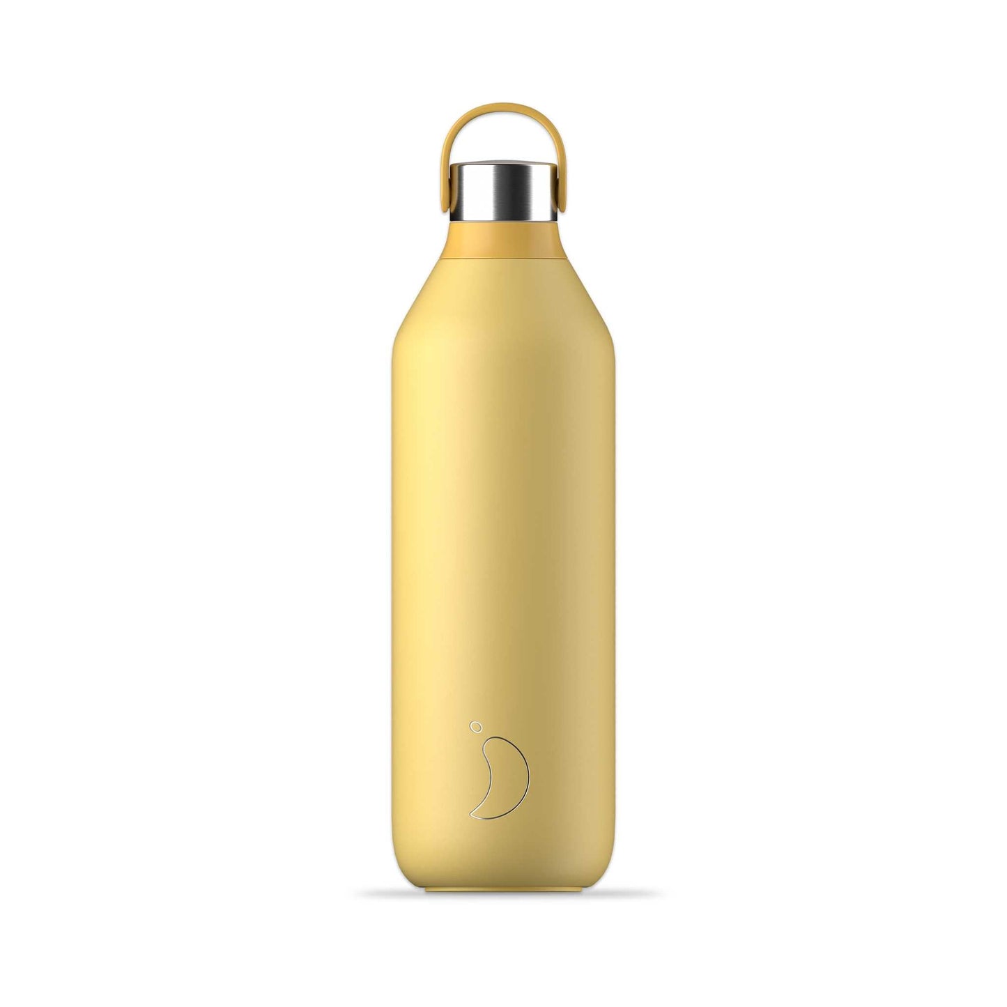 Chilly's Water Bottles Chilly's Series 2 Insulated Drinks Bottle - 1L - Pollen Yellow