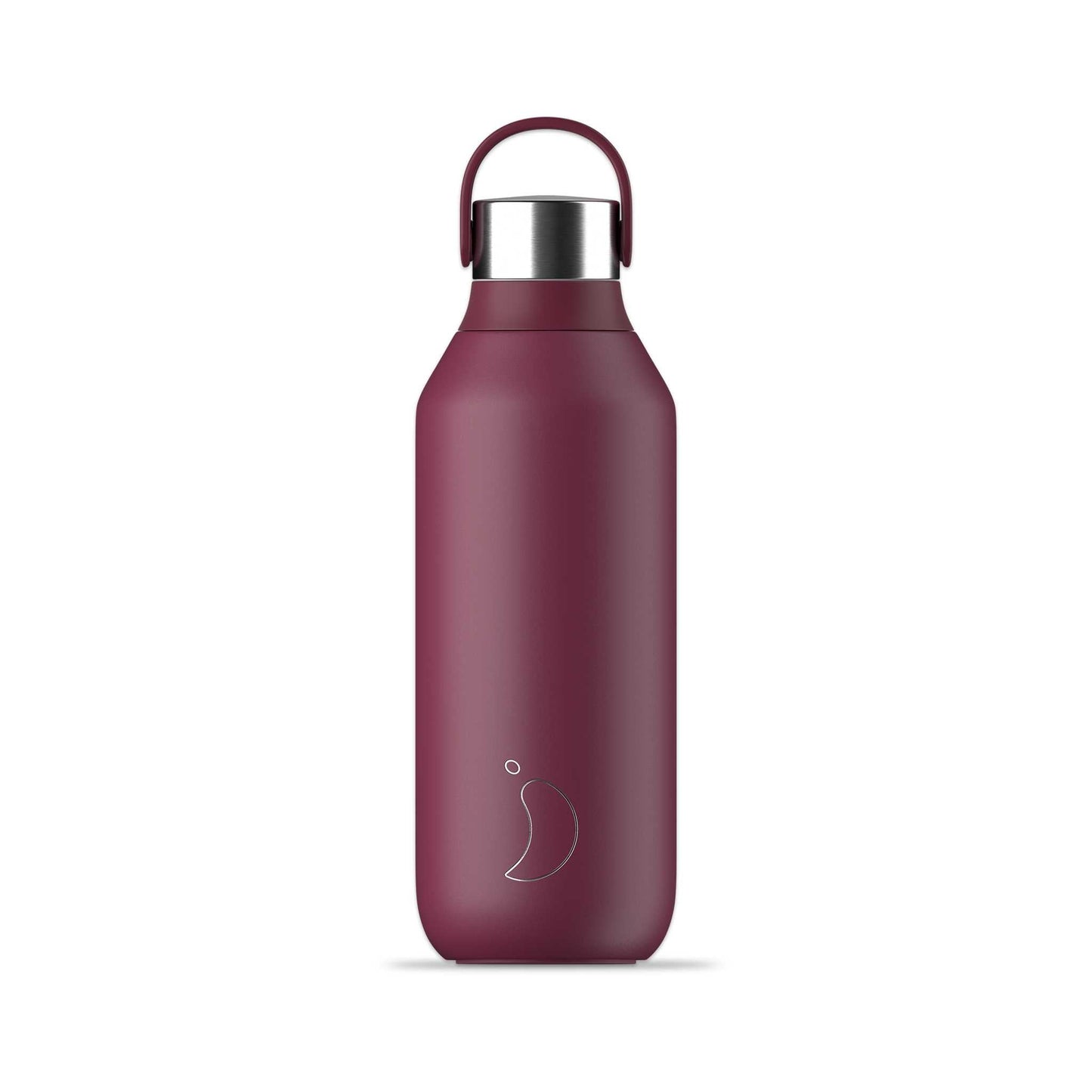 Chilly's Water Bottles Chilly's Series 2 Insulated Drinks Bottle - 500ml - Plum Purple