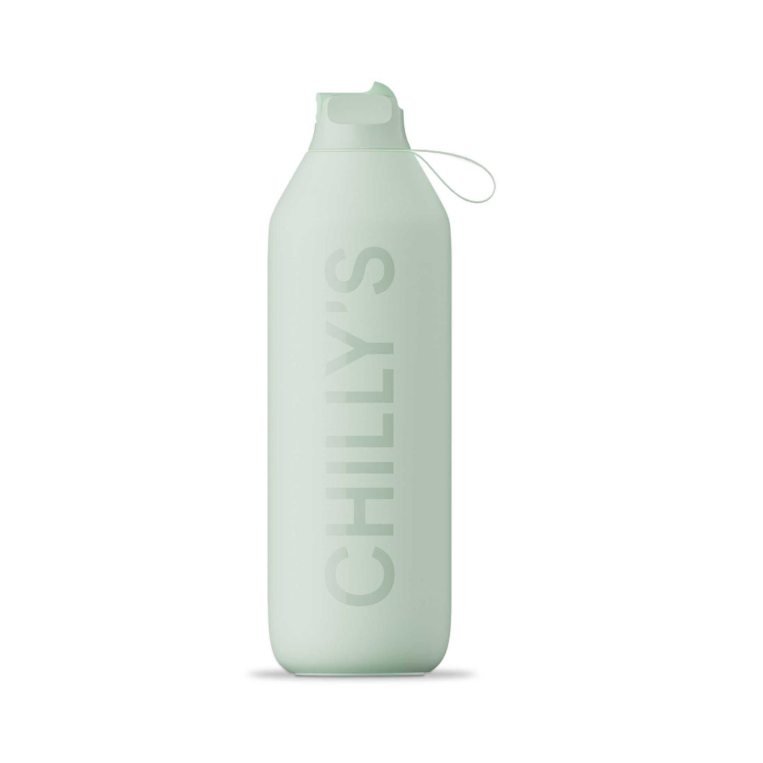 Chilly's Series 2 Insulated Flip Sports Bottle 1L Lichen Green Faerly