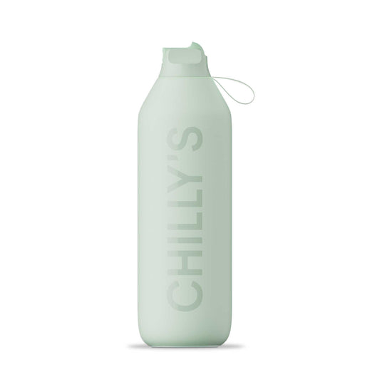 Chilly's Water Bottles Chilly's Series 2 Insulated Flip Sports Bottle 1L - Lichen Green