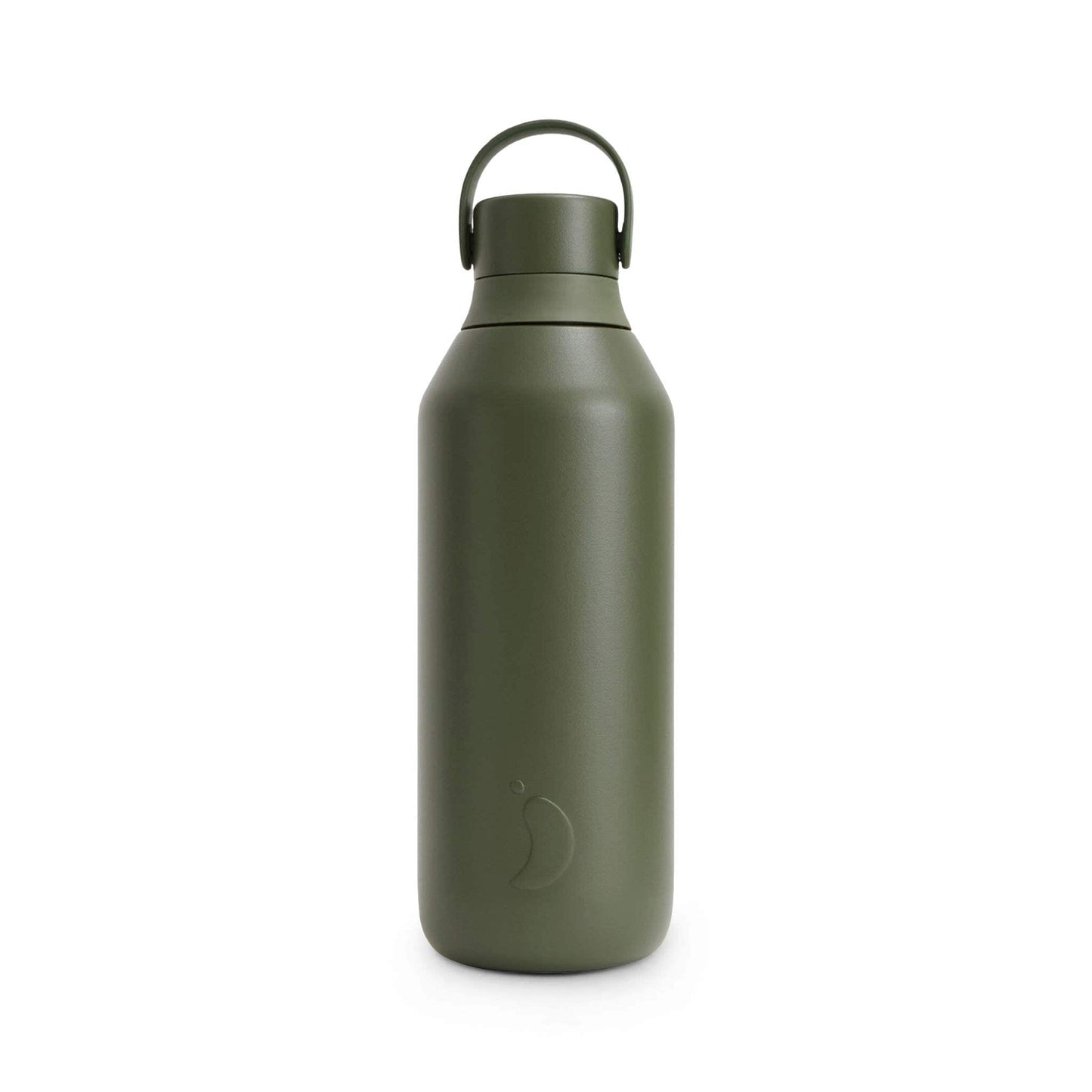 Chilly's Water Bottles Chilly's Series 3 Bottle - Cargo (Green) - Recycled Stainless Steel - Insulated - 500ml / 1L