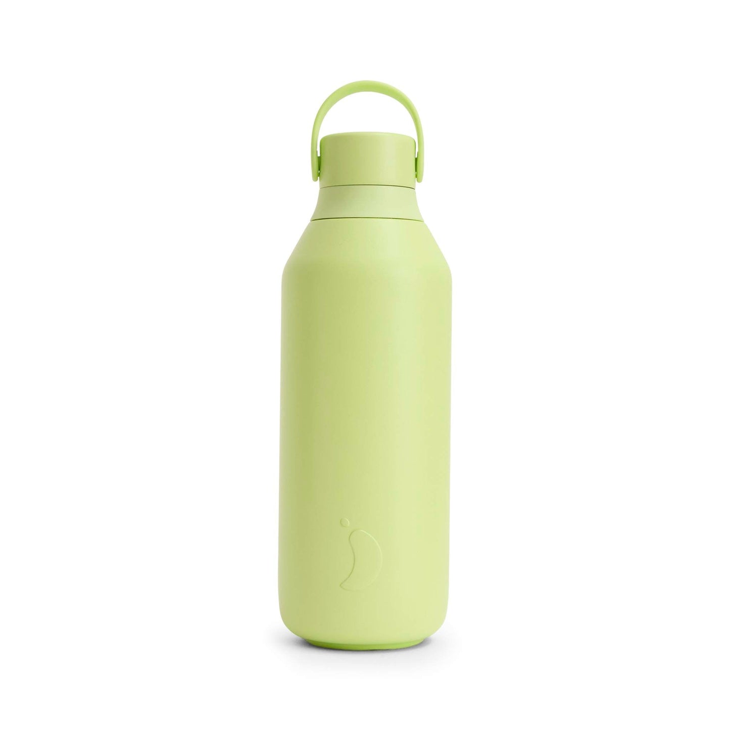 Chilly's Water Bottles Chilly's Series 3 Bottle - Limelight (Green) - Recycled Stainless Steel - Insulated - 500ml / 1L