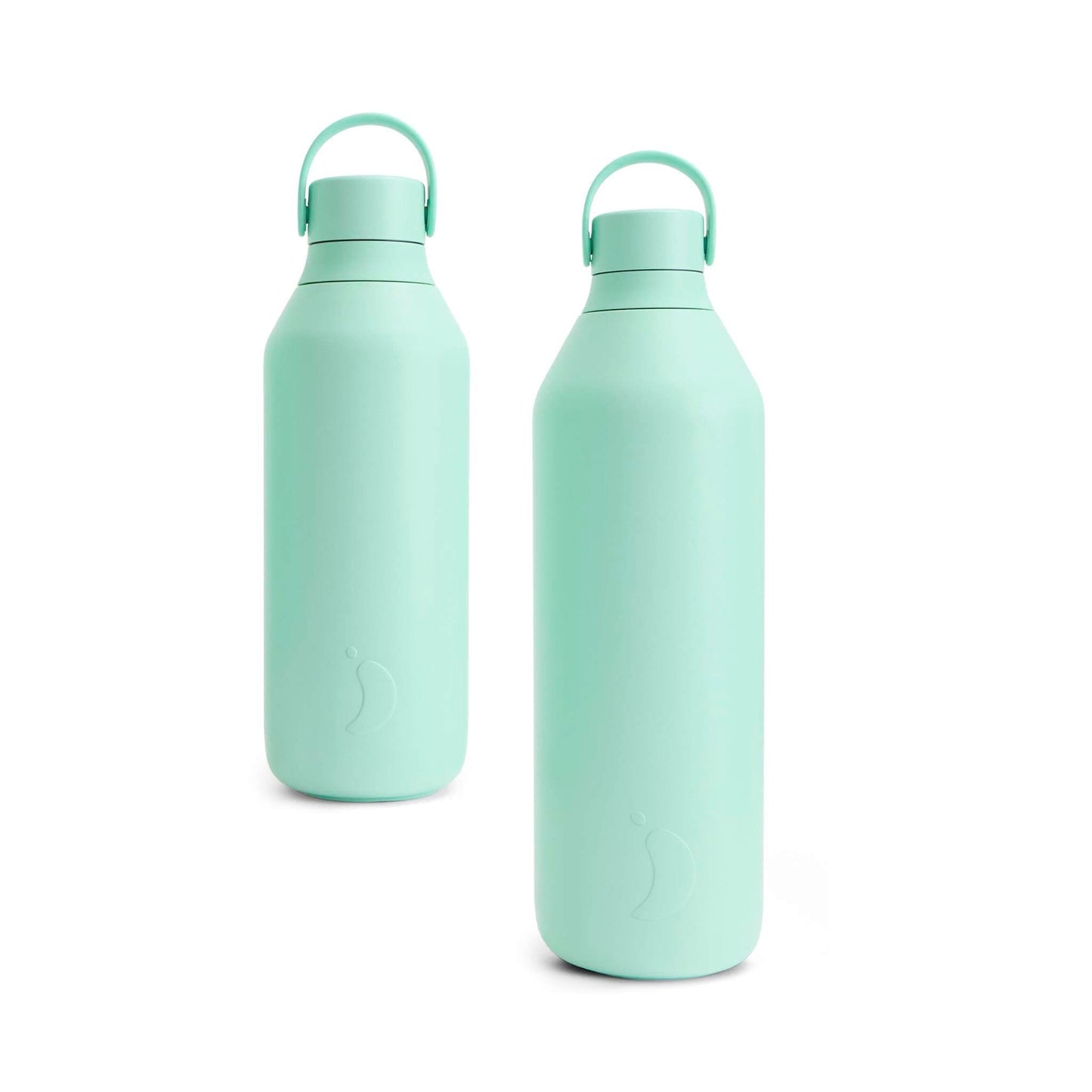 Chilly's Water Bottles Chilly's Series 3 Bottle - Opal (Blue) - Recycled Stainless Steel - Insulated - 500ml / 1L