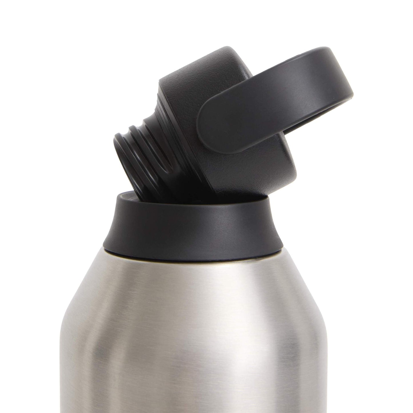 Chilly's Water Bottles Chilly's Series 3 Bottle - Steel (Silver) - Recycled Stainless Steel - Insulated - 500ml / 1L