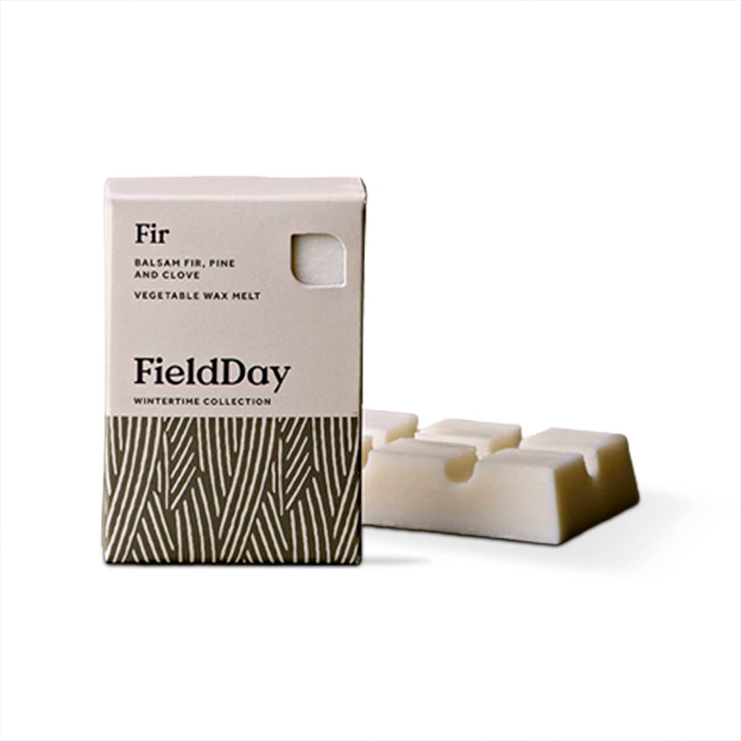 FieldDay Wax Tarts Fir Wax Melts - Natural Vegetable Wax Melts - Balsam Fir, Pine & Clove - FieldDay