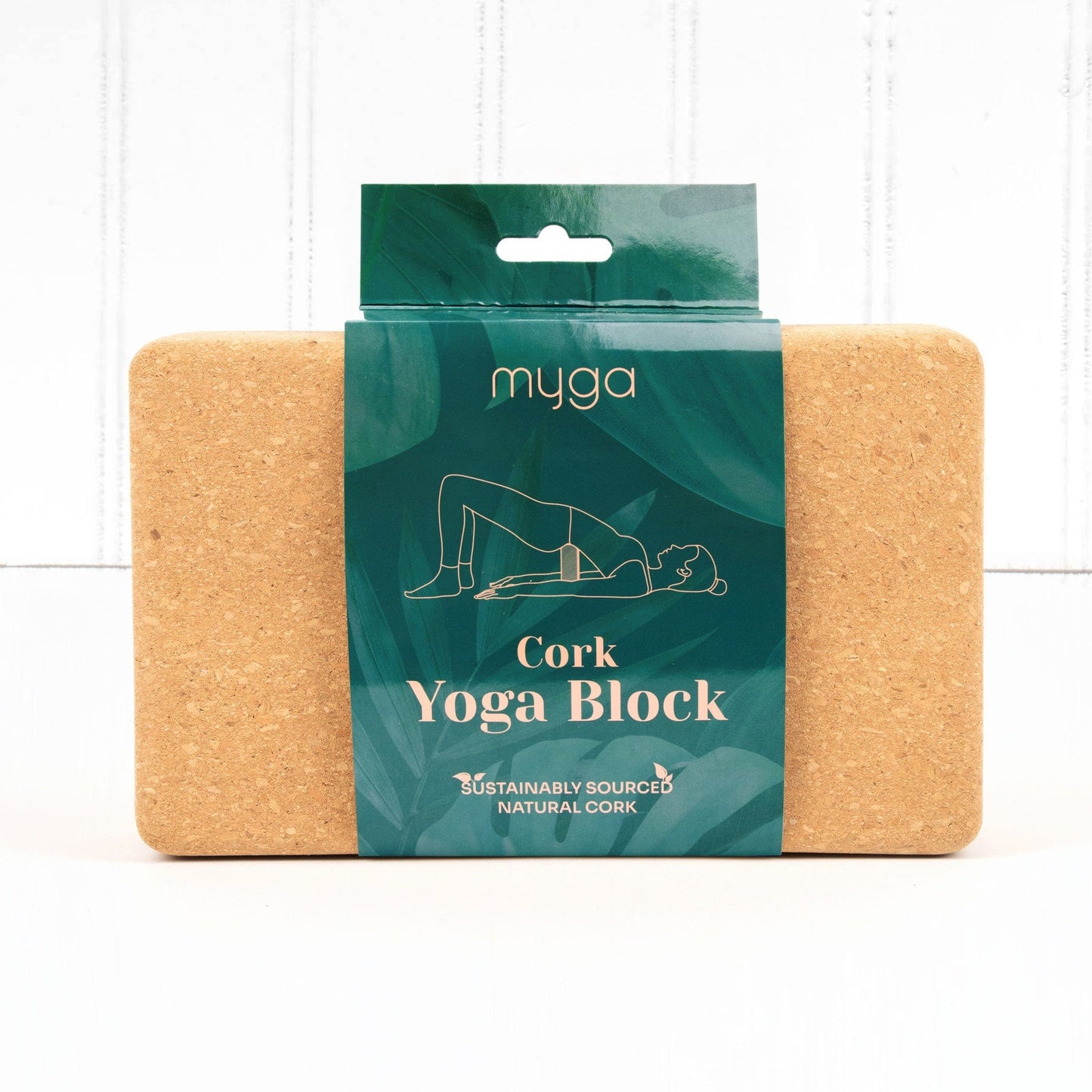 Myga Yoga Cork Yoga Block - Myga