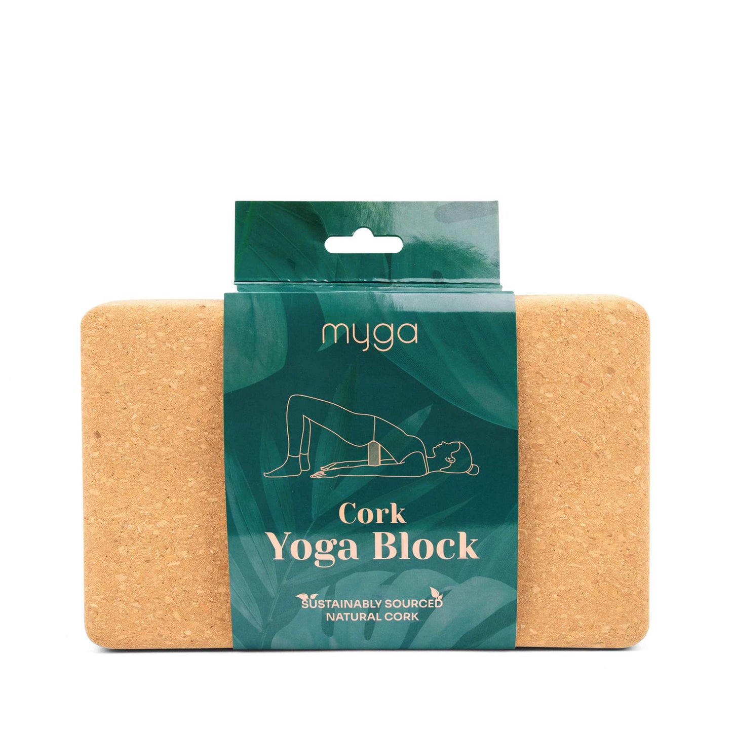 Myga Yoga Cork Yoga Block - Myga