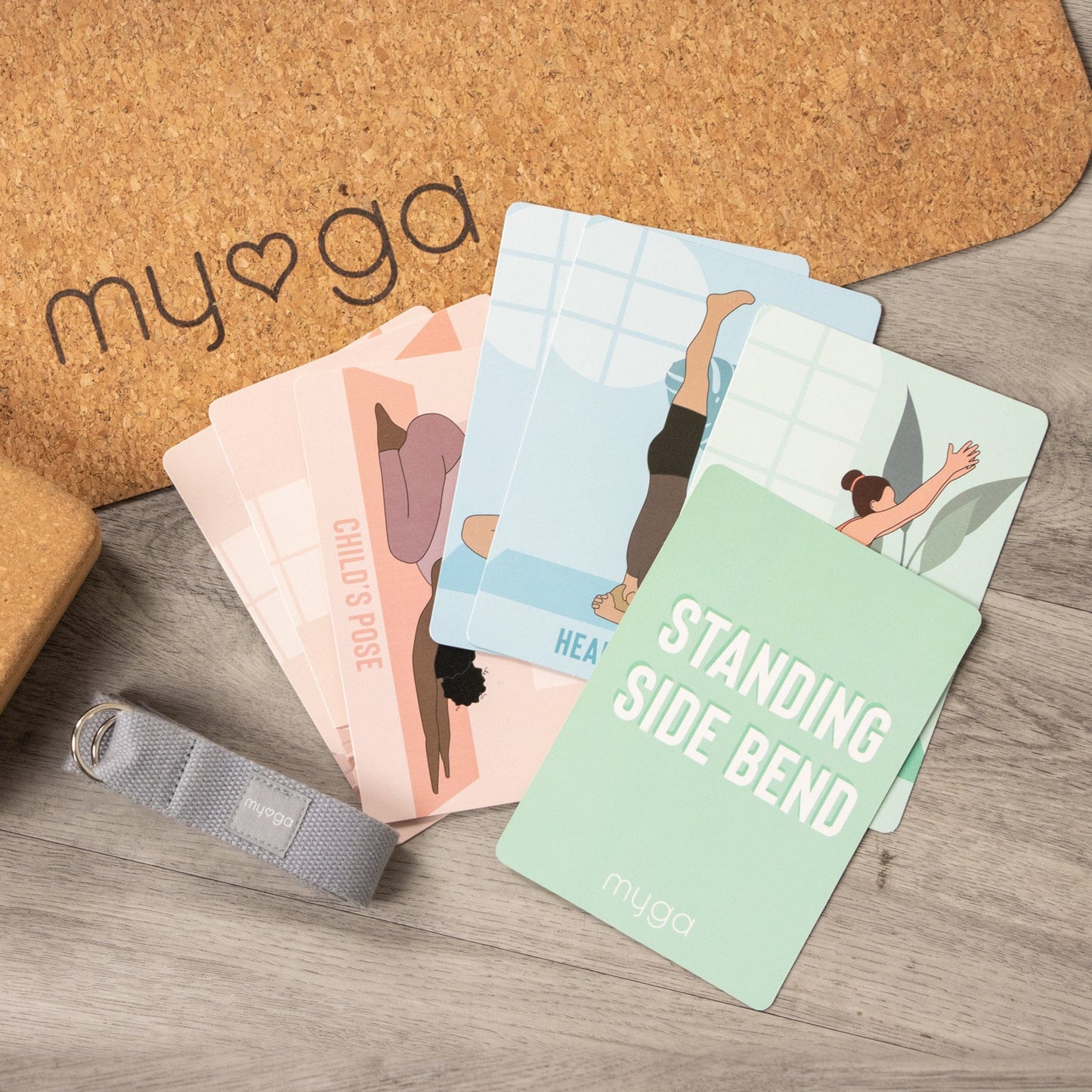 Myga Yoga Yoga Pose Cards - Myga