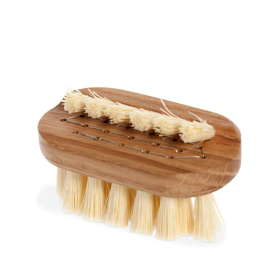Wooden natural bristle nail brush, eco-friendly bath accessory – Jolly  Harbor Soap Market