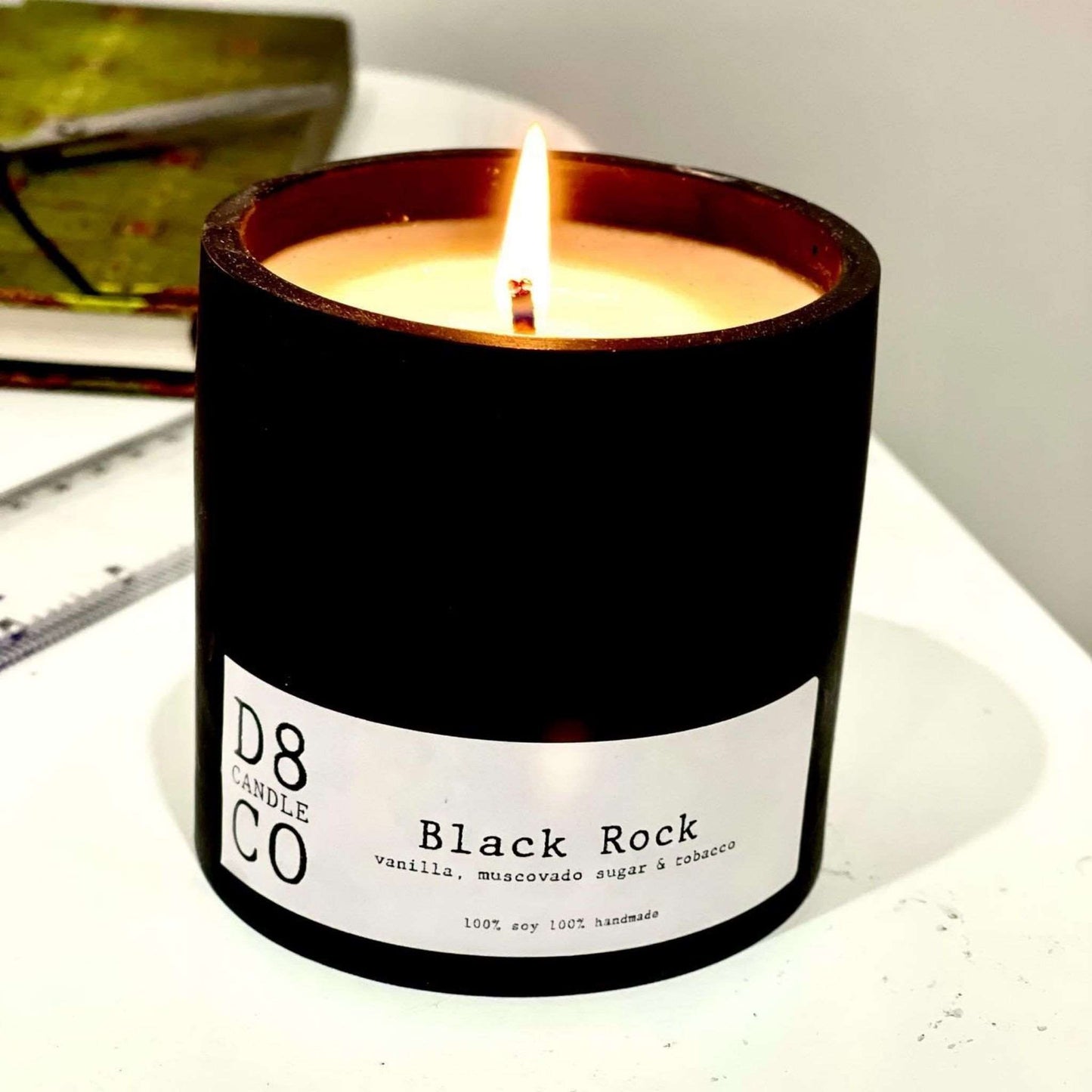 D8 Candle Co. Candles Black Rock Candle - D8 Candle Co.