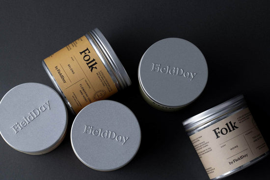 FieldDay Candles FieldDay Folk Collection Tin Candle 235g/45hrs - Home