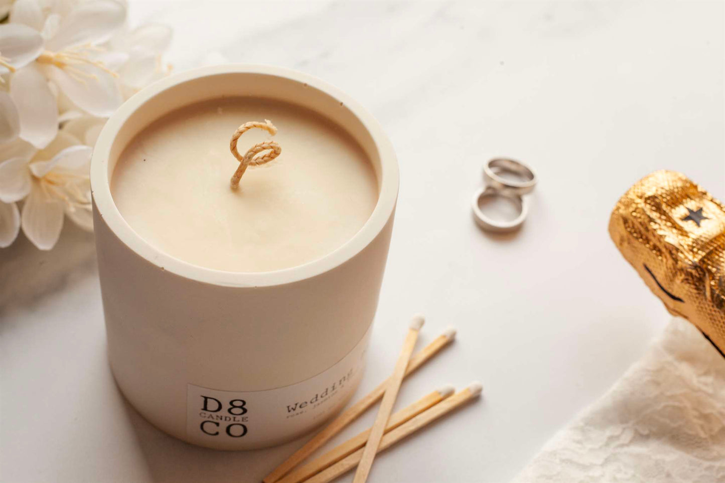 D8 Candle Co. Candles Wedding Day Candle - D8 Candle Co.