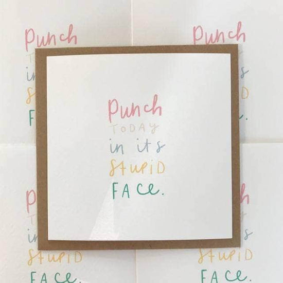 Pickled Pom Pom Cards Punch Today in the Face - Pickled Pom Pom Cards