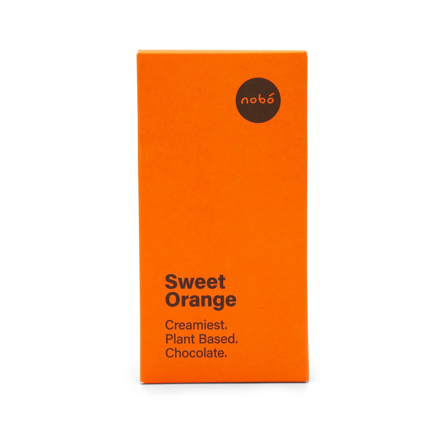 Load image into Gallery viewer, Nobó Chocolate Chocolate Sweet Orange Large Bar 80g - Nobó Chocolate
