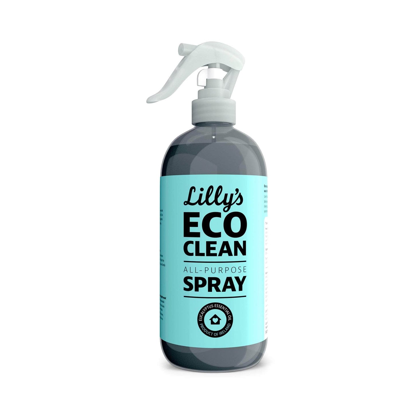 Lilly's Eco Clean Cleaning Detergent All-Purpose Clean Spray Cleaner Eucalyptus 500ml