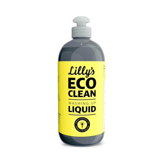 Lilly's Eco Clean Cleaning Detergent Concentrated Washing-up Liquid Lemon 500ml
