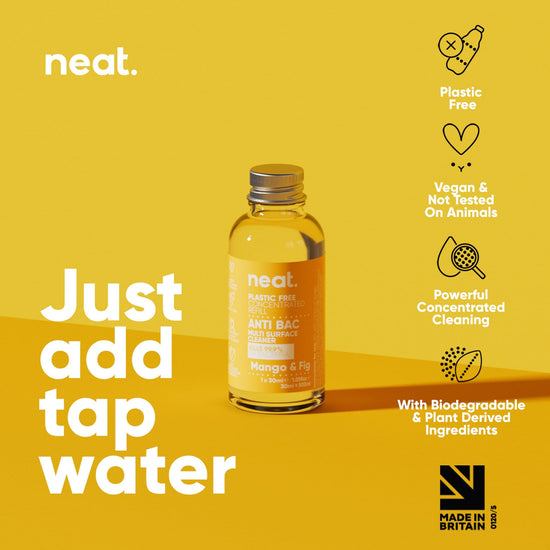 neat. Cleaning Detergents neat - Concentrated Anti-Bac All Purpose Cleaner Refill - Mango & Fig