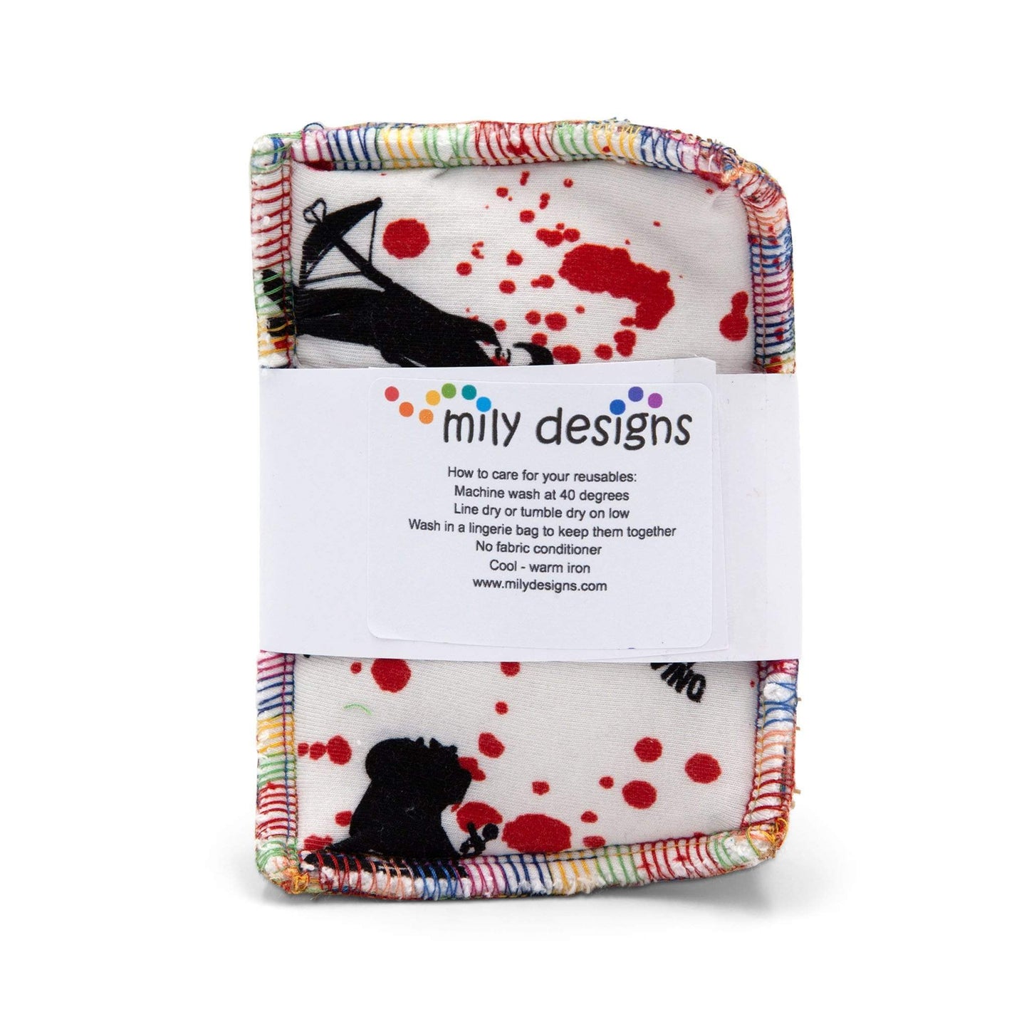 Load image into Gallery viewer, Mily Designs Cloths Mily Designs Reusable ­Kitchen Scrubbers / Unsponges - 2 Pack - Surprise Prints
