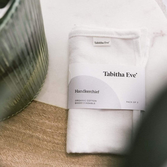 Tabitha Eve Cloths Tabitha Eve - Organic Cotton Handkerchiefs Set 2