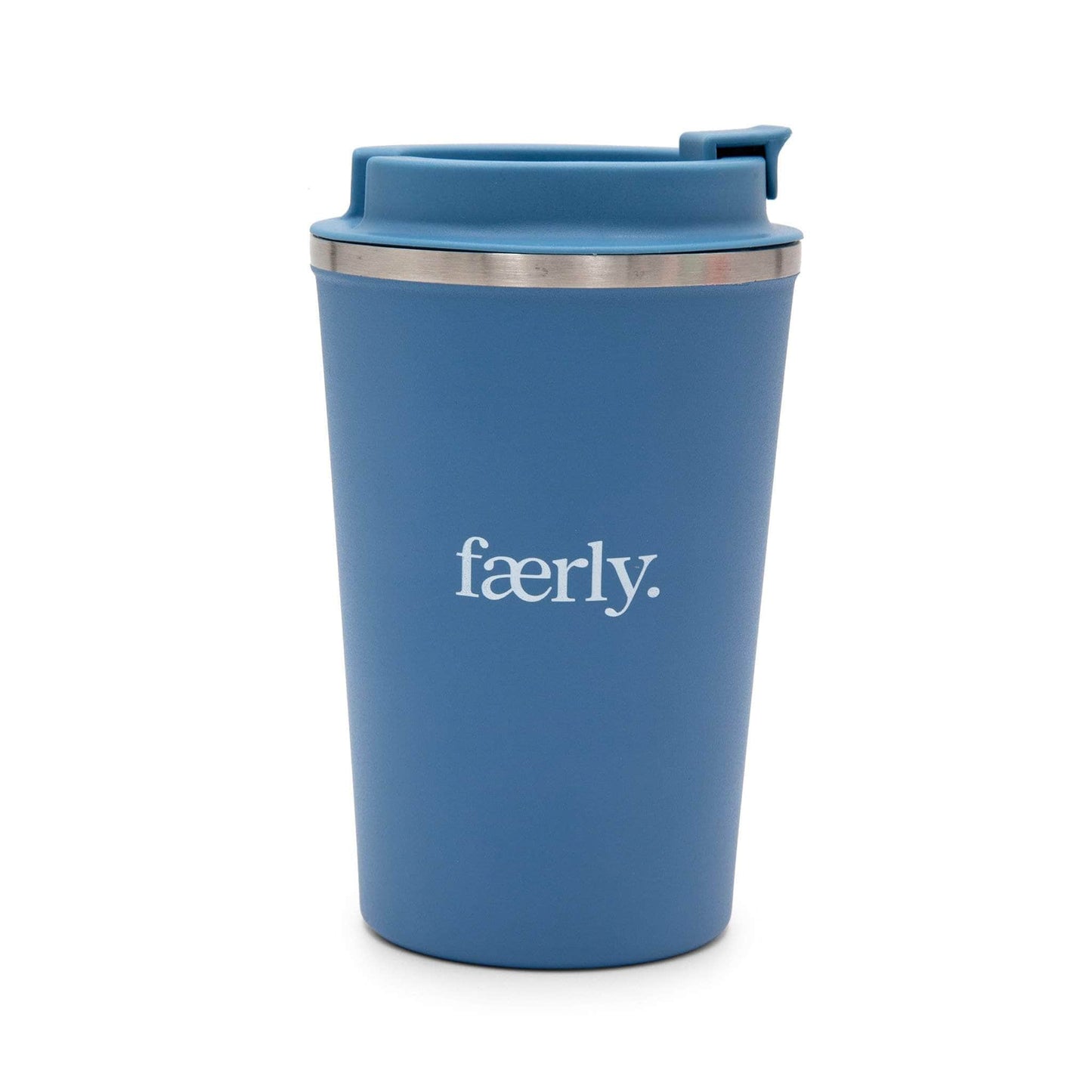 Neon Kactus Coffee Cup Stainless Steel Insulated Coffee Cup - 12oz - Super Sonic Pastel Blue