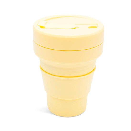 Stojo Coffee Cups Stojo Collapsible & Reusable Travel Mug 12oz/355ml - Mimosa Yellow