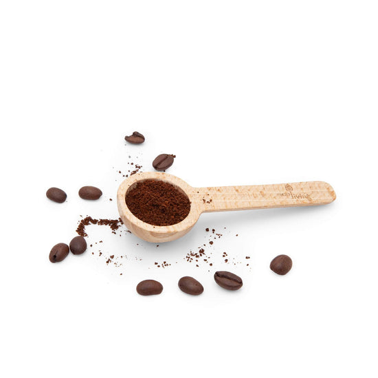 Load image into Gallery viewer, ecoLiving Coffee Wooden Coffee Measuring Scoop - Ecoliving
