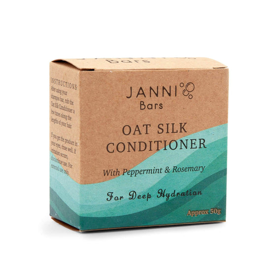 Load image into Gallery viewer, Janni Bars Conditioner Janni Bars Oat Silk Conditioner Bar - Peppermint &amp;amp; Rosemary
