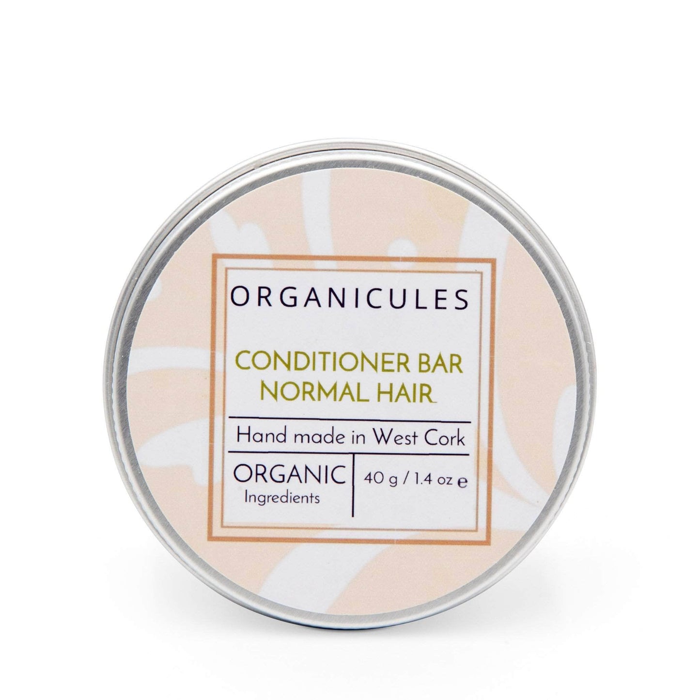 Organicules Conditioner Organicules Conditioner Bar in Tin - For Normal Hair - Mandarin, Sweet Orange, Bergamot & Patchouli