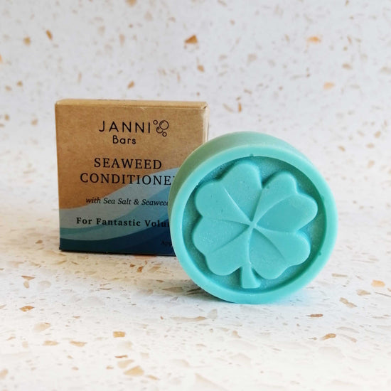 Janni Bars Conditioner Volumizing Conditioner Bar with Sea Salt and Seaweed - Janni Bars