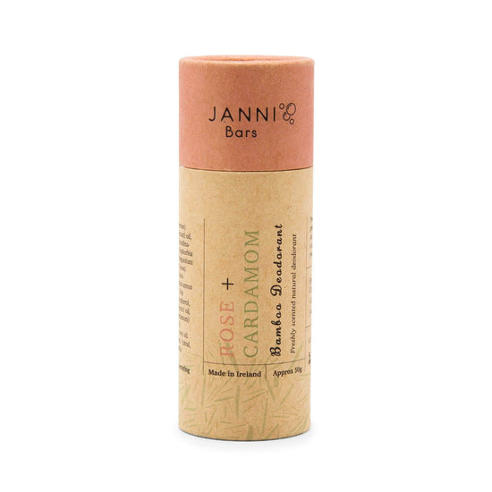 Janni Bars Deodorant Janni Bars Bamboo Deodorant - Rose & Cardamom