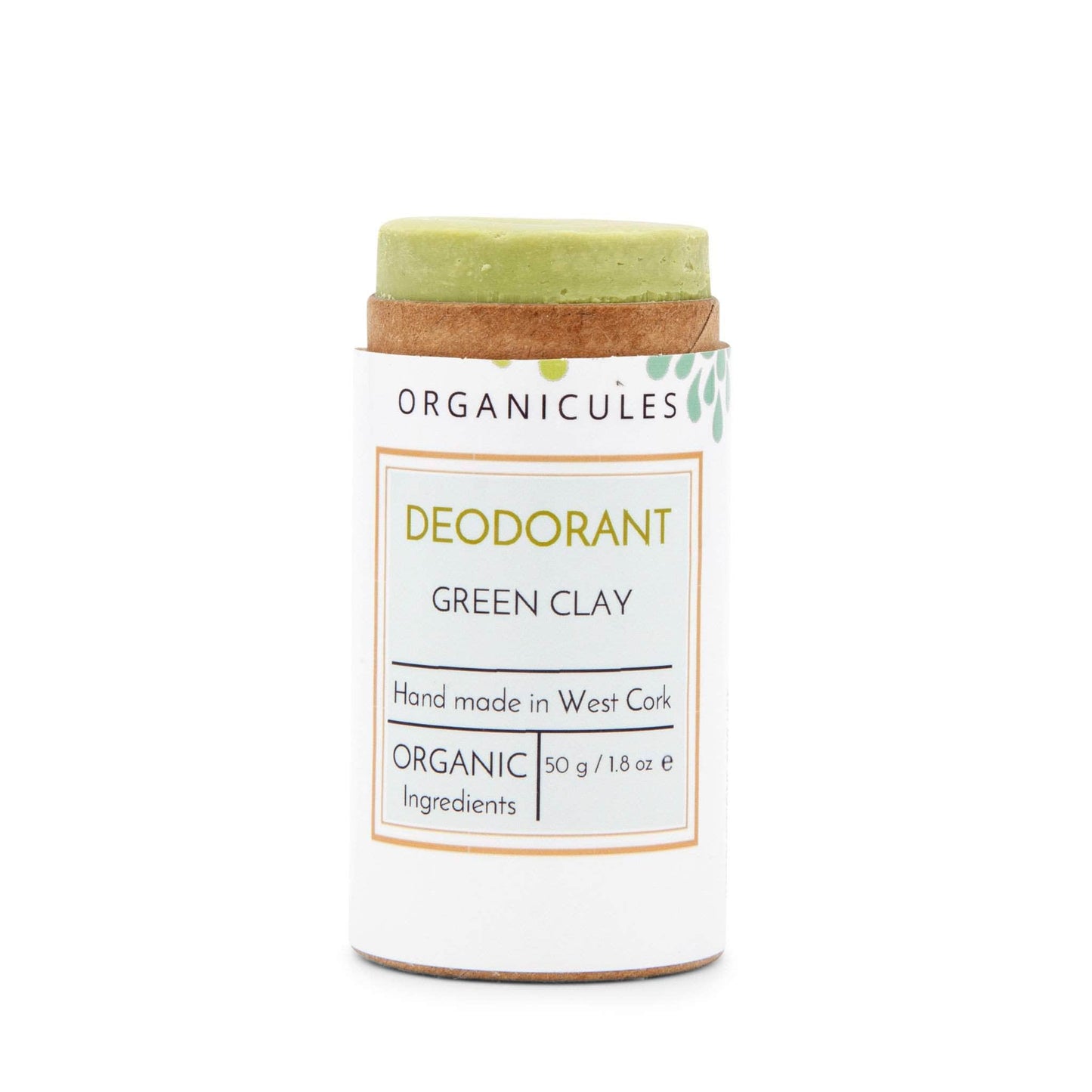 Organicules Deodorant Organicules Natural Deodorant - Green Clay