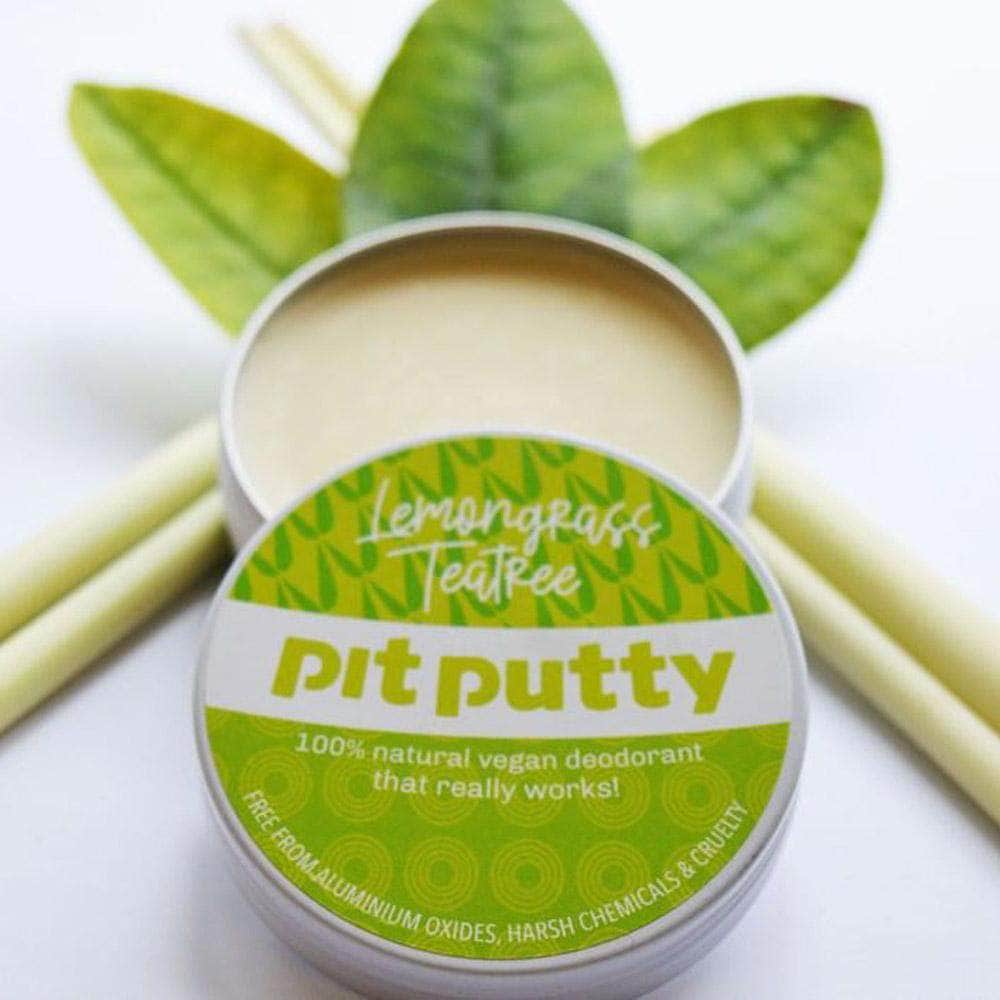 Pit Putty Deodorant Pit Putty Deodorant - Plastic & Aluminium Free - Lemongrass & Tea Tree - 65gm