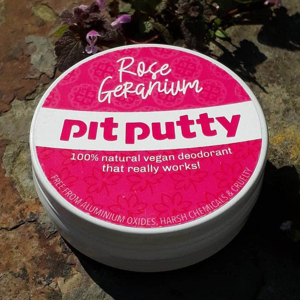 Pit Putty Deodorant Pit Putty Deodorant - Plastic & Aluminium Free - Rose Geranium - 65gm