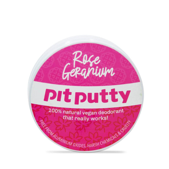 Pit Putty Deodorant Pit Putty Deodorant - Plastic & Aluminium Free - Rose Geranium - 65gm
