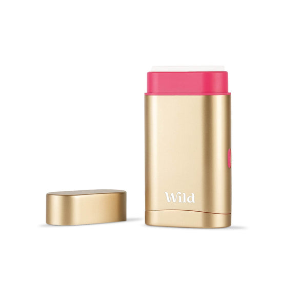 Load image into Gallery viewer, Wild Deodorant Wild Gold Case and Pomegranate &amp;amp; Pink Peppercorn Natural Deodorant Starter Pack
