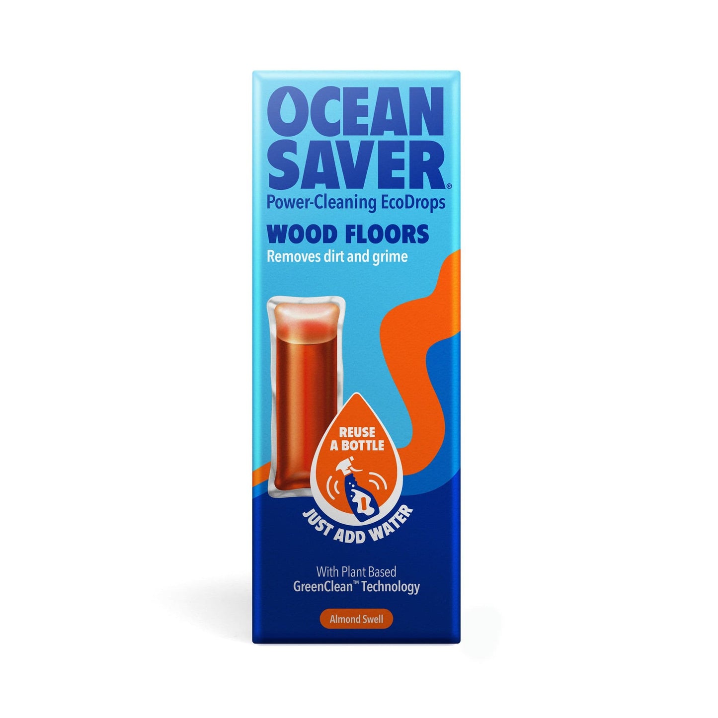 Ocean Saver Descalers & Decalcifiers All Purpose Floor Cleaner Refill Drop, Almond - Ocean Savers
