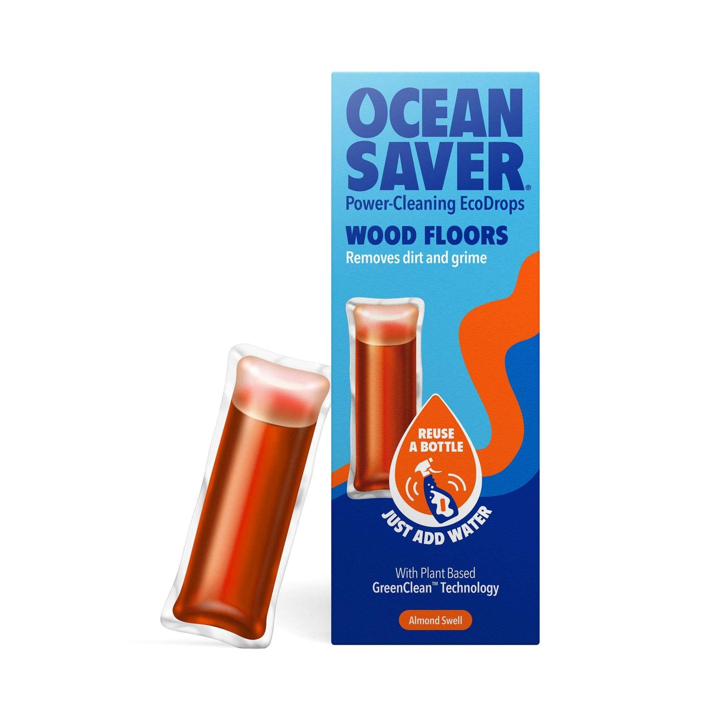 Ocean Saver Descalers & Decalcifiers All Purpose Floor Cleaner Refill Drop, Almond - Ocean Savers