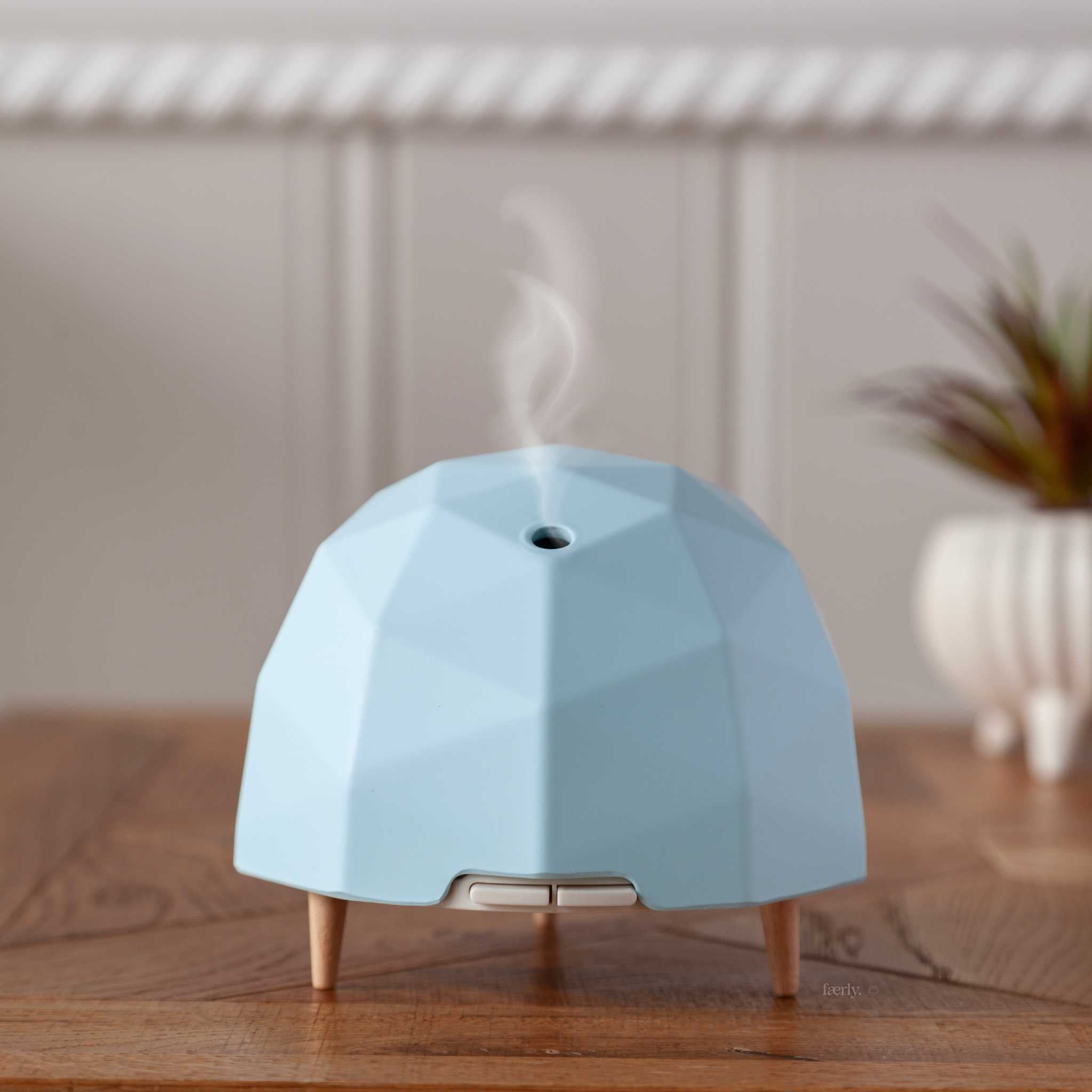 Essential Oil Diffuser Solenn Ice Blue The Nature of Things Faerly