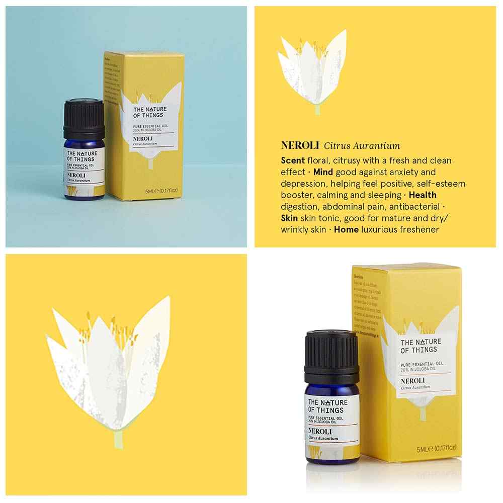 The Nature of Things Essential Oil Neroli Essential Oil (20% in Jojoba Oil) - 5ml - The Nature of Things