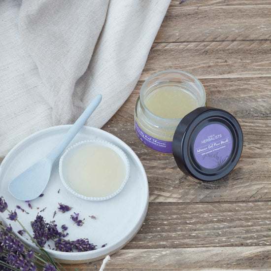 Load image into Gallery viewer, Dublin Herbalis Face Mask Intensive Gel Face Mask with Lavender &amp;amp; Vitamin E - 60ml - Dublin Herbalists
