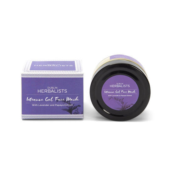Load image into Gallery viewer, Dublin Herbalists Face Mask Intensive Gel Face Mask with Lavender &amp;amp; Vitamin E - 60ml - Dublin Herbalists
