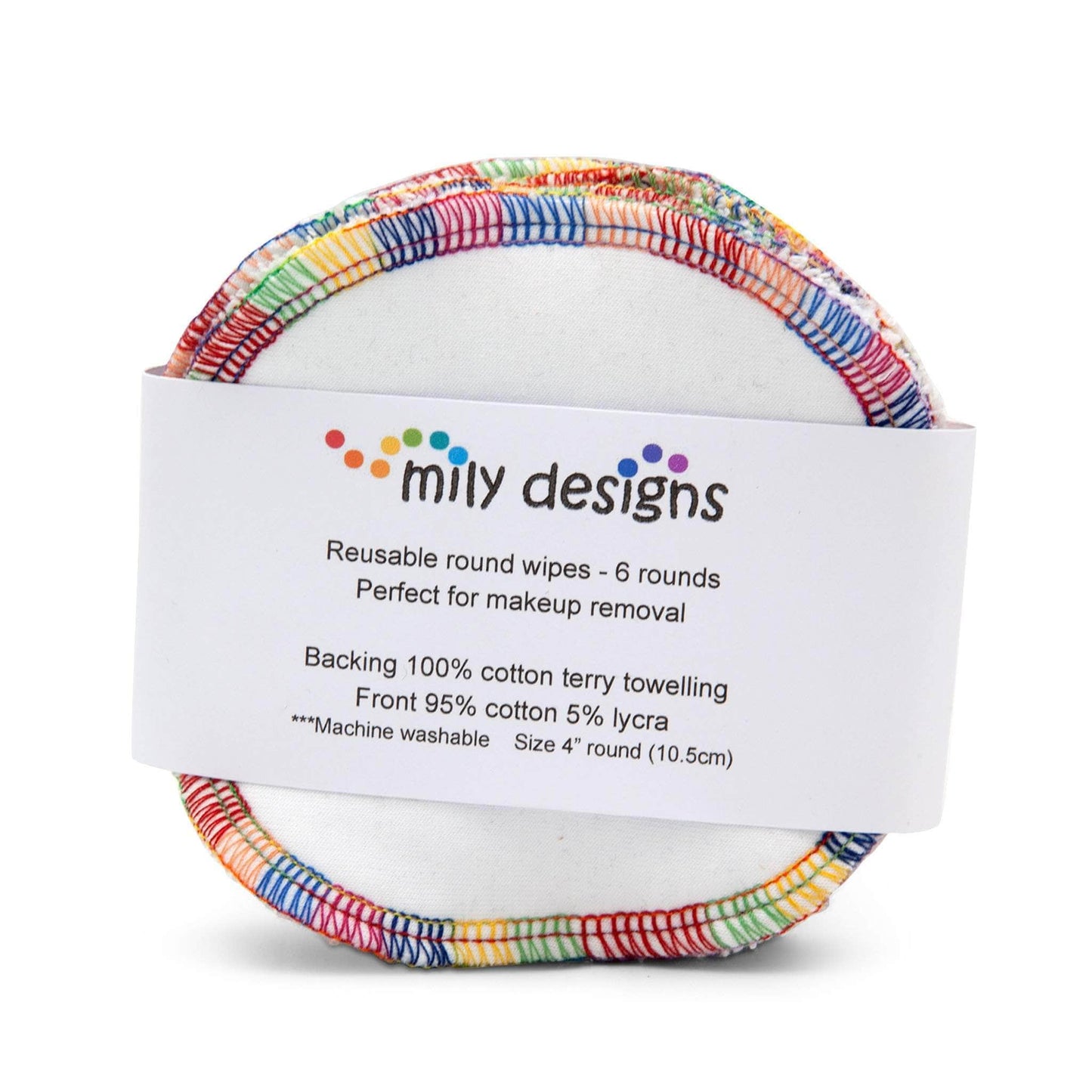 Mily Designs Facial Rounds Mily Designs Facial Rounds - 6 Pack - Love is Love Pride Edition